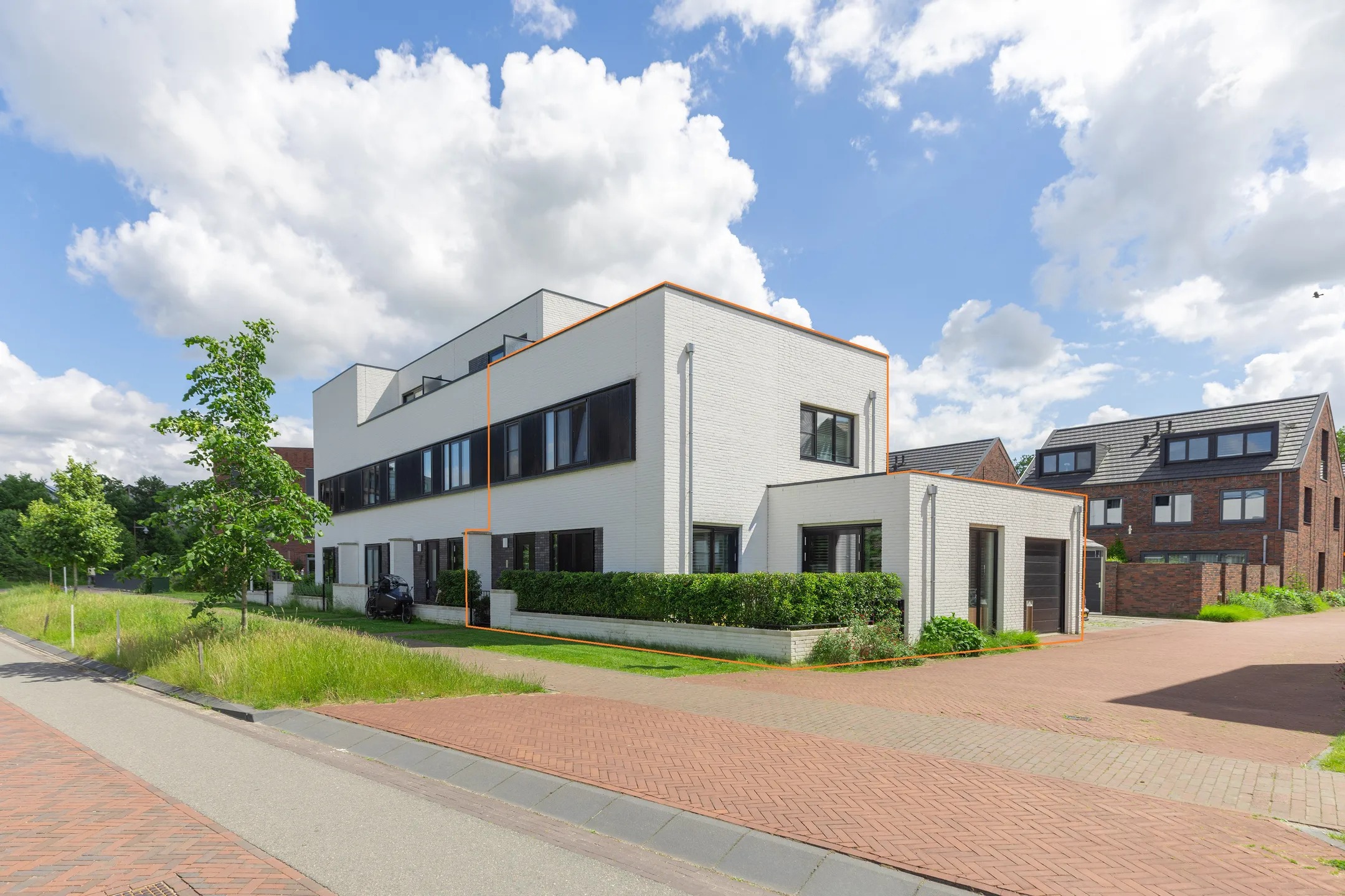 Hoekwoning Kruitmolen 9 in Muiden