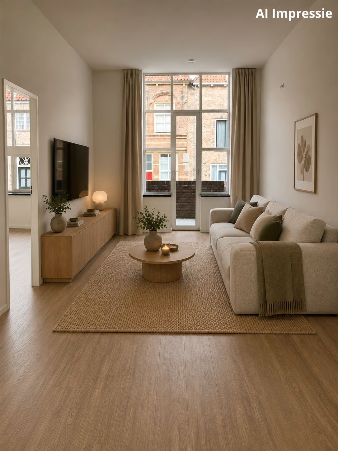 Portiekflat Oliestraat 9 in Grave