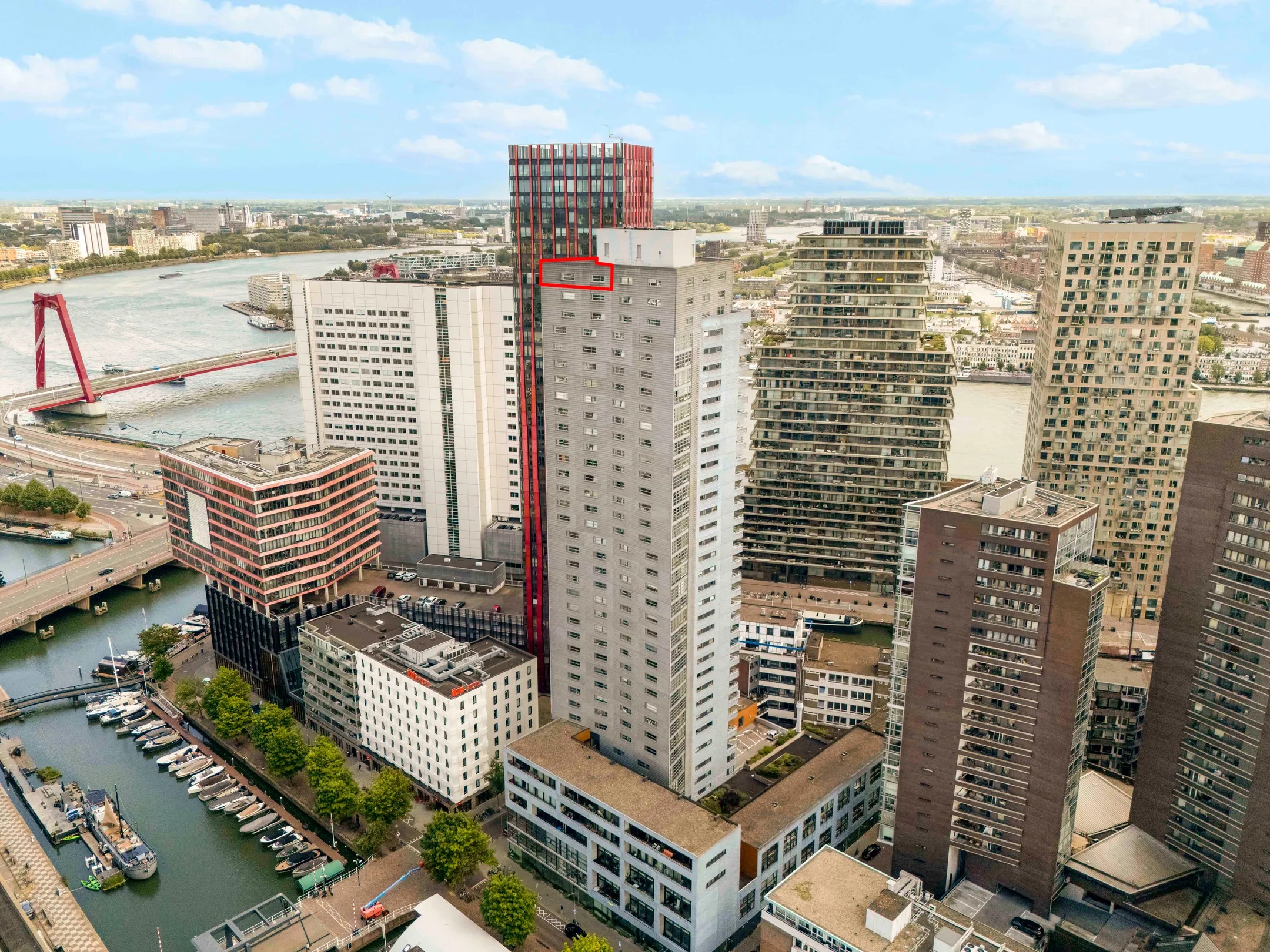 Penthouse Wijnbrugstraat 367 in Rotterdam