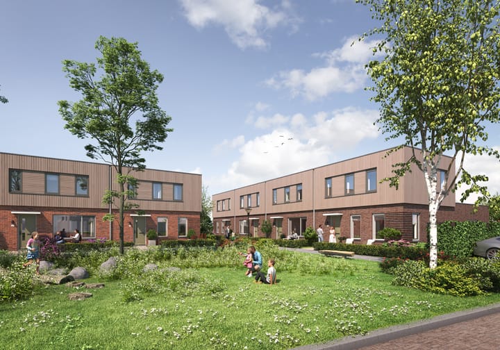 Eengezinswoning, hoekwoning Laurierstraat 13 's-Gravenpolder