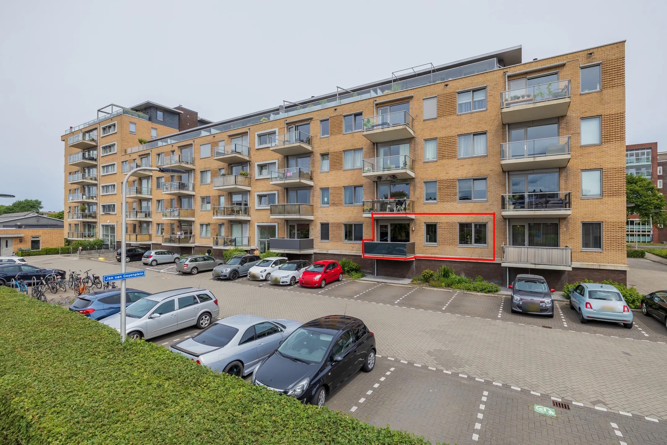 Portiekflat Jan van Goyenplein 42 in Rijnsburg