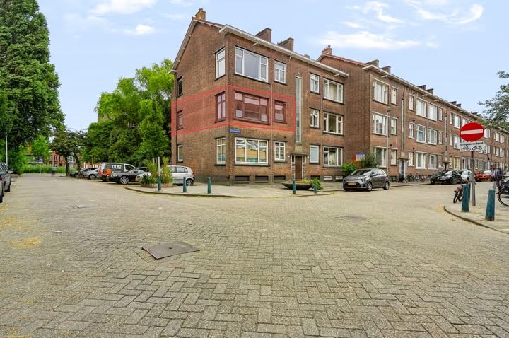 Portiekflat Korhaanstraat 2 B in Rotterdam