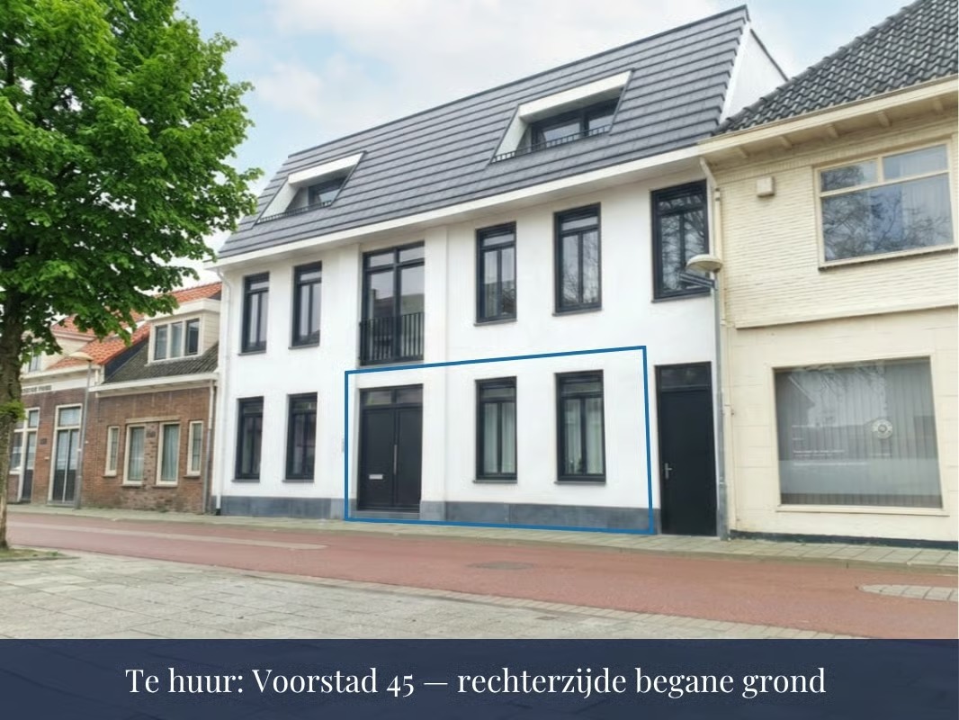 Benedenwoning Voorstad 45 in Goes