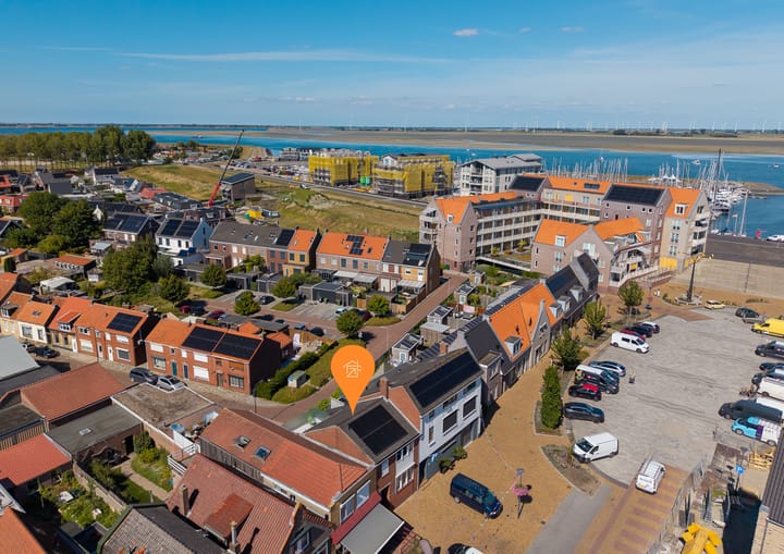 Eengezinswoning, tussenwoning Havenplein 17 Sint-Annaland
