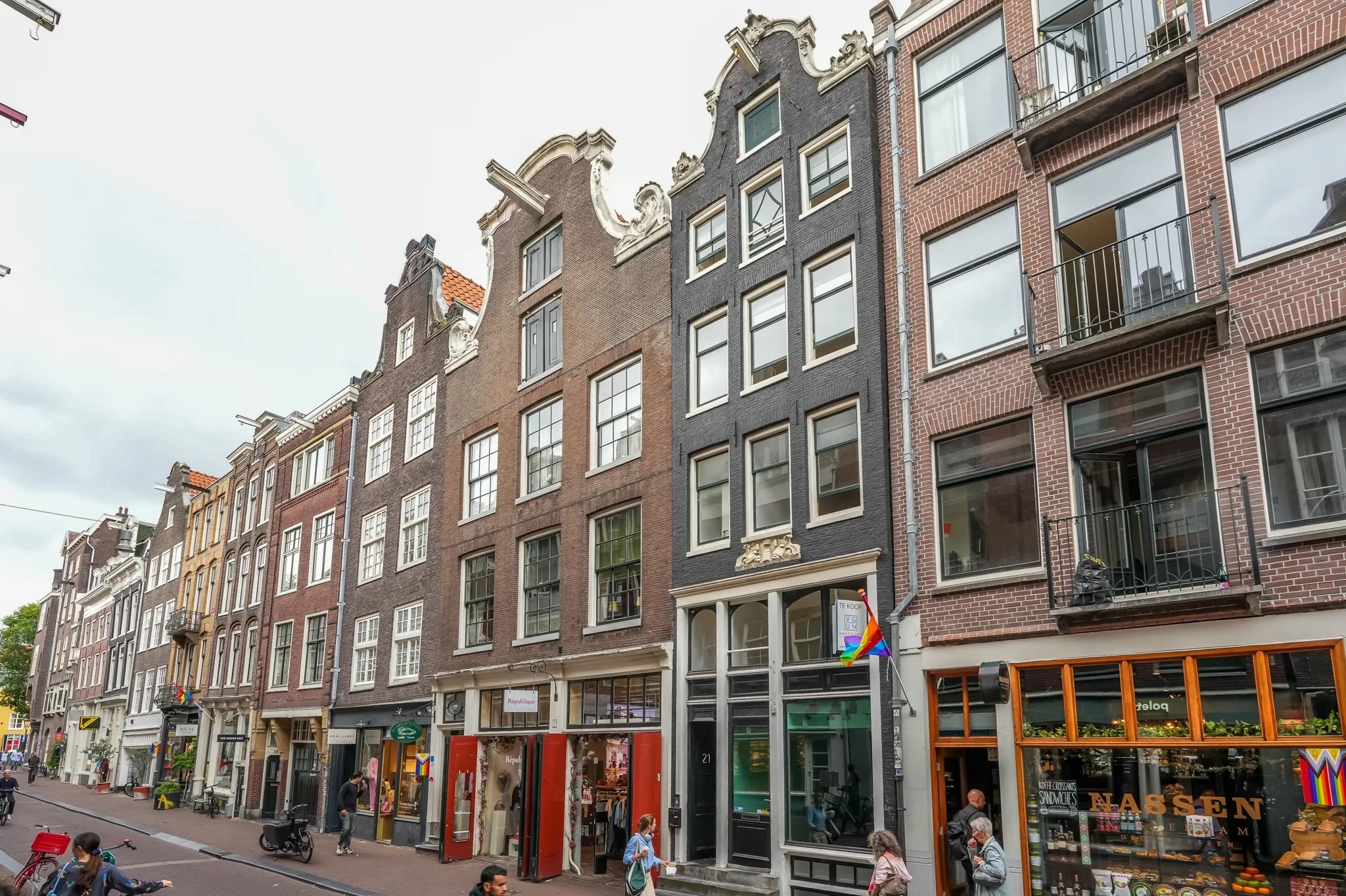 Tussenverdieping Huidenstraat 21 A in Amsterdam