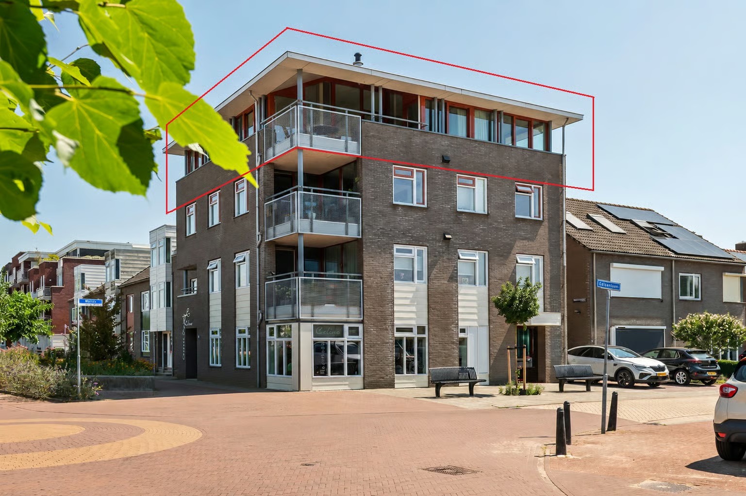 Portiekflat Mildijk 36 in Vuren