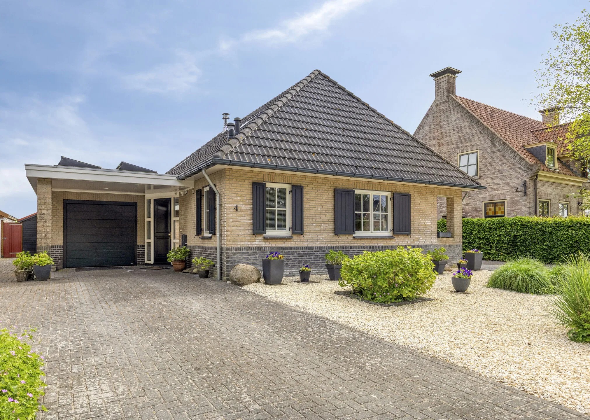 Vrijstaande woning (semi-bungalow) Appelhof 4 in Kommerzijl