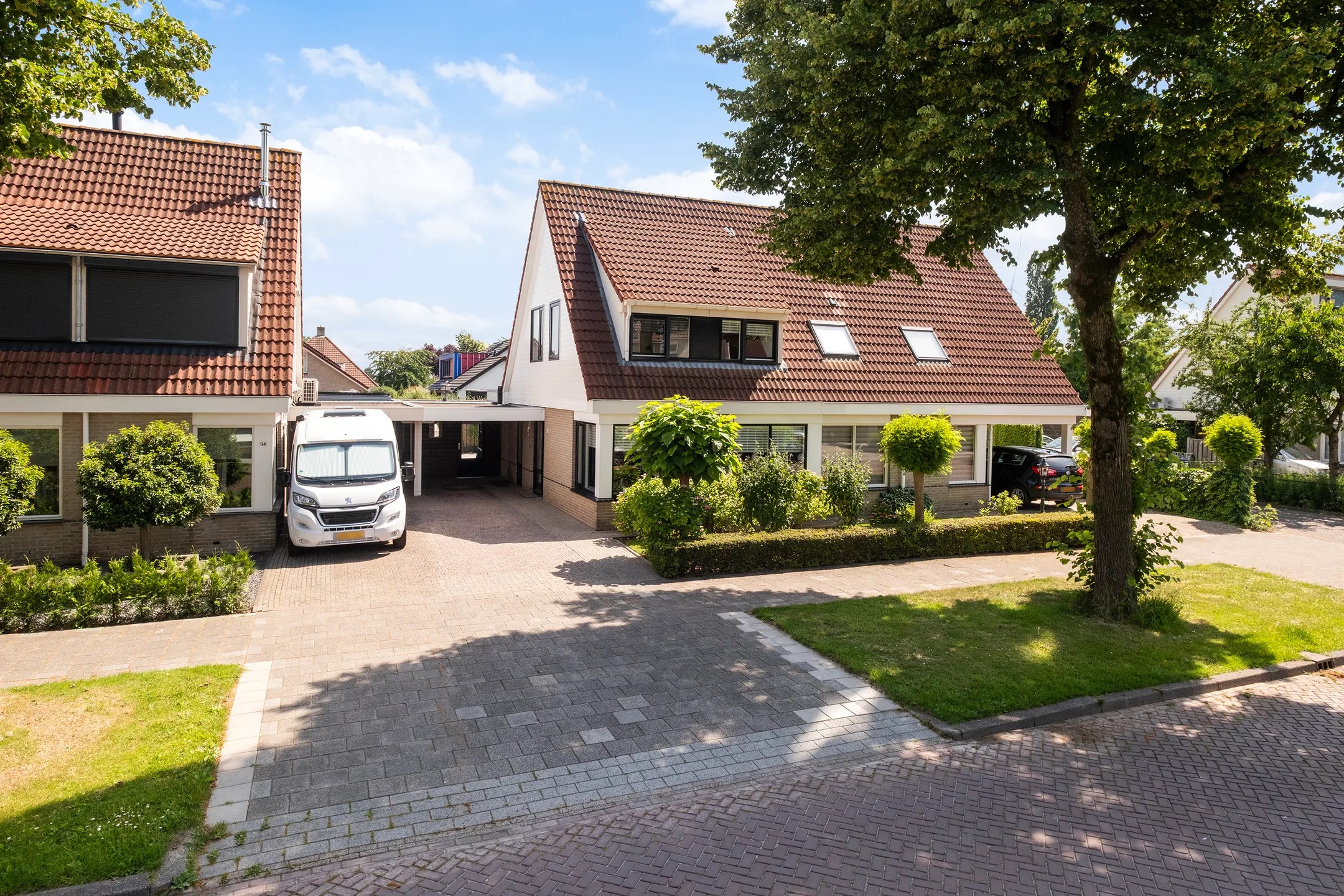 Geschakelde 2-onder-1-kapwoning Parksingel 92 in Biddinghuizen