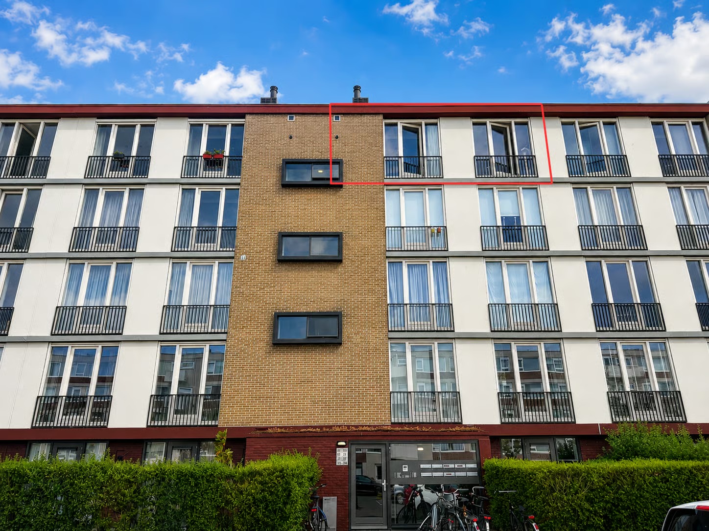Galerijflat Spaaklaan 41 in Utrecht