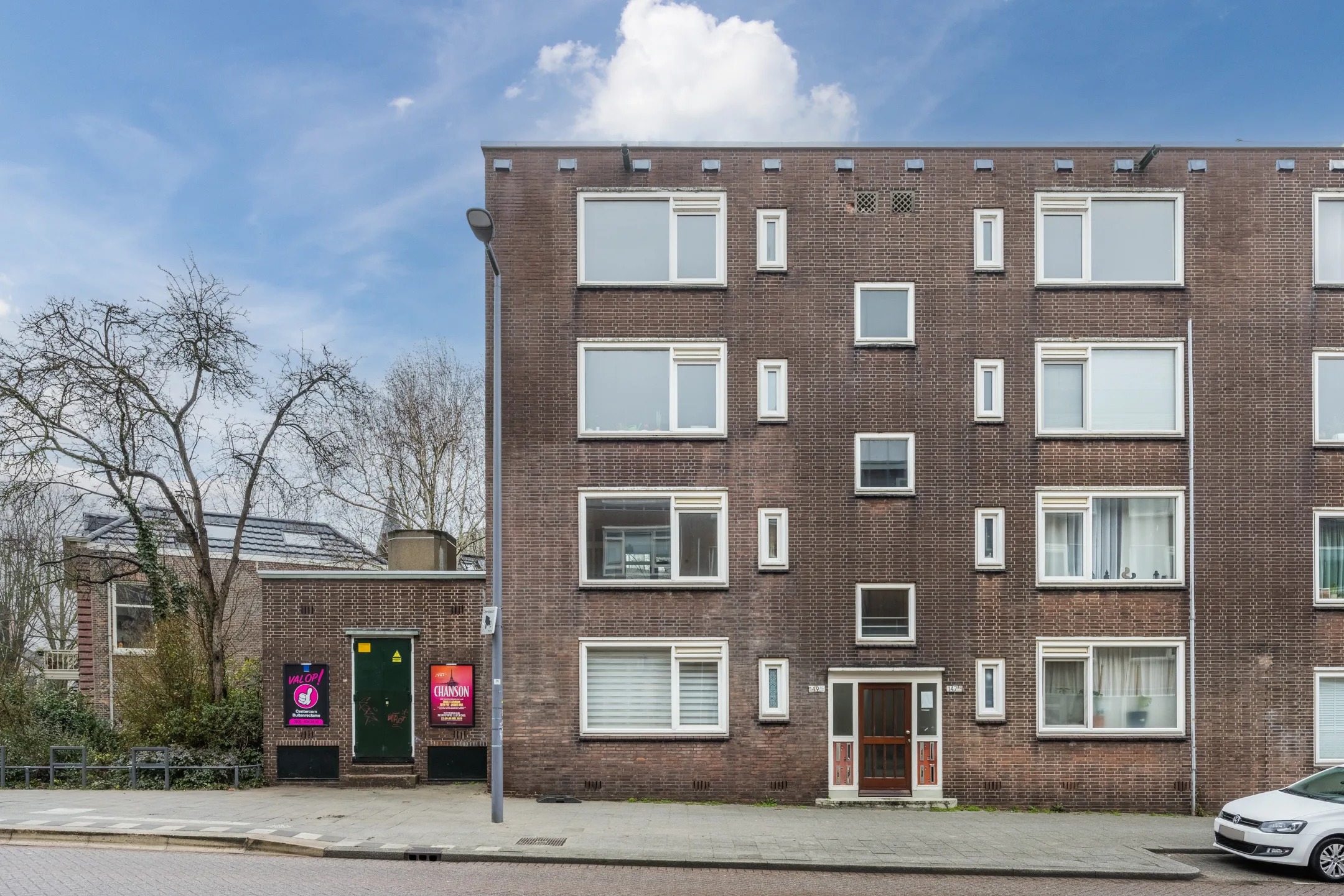 Portiekflat Frans Bekkerstraat 149 C in Rotterdam