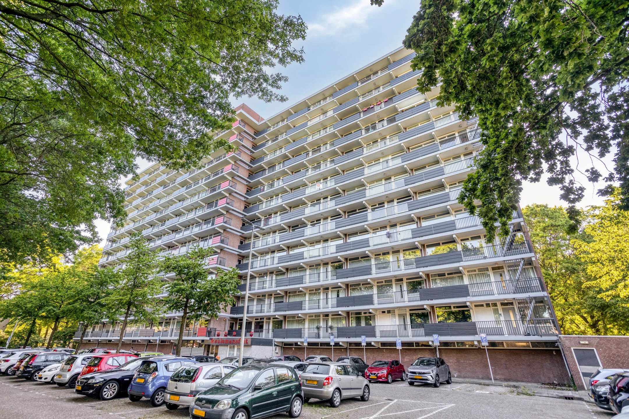 Galerijflat Meulemansstraat 105 in Tilburg