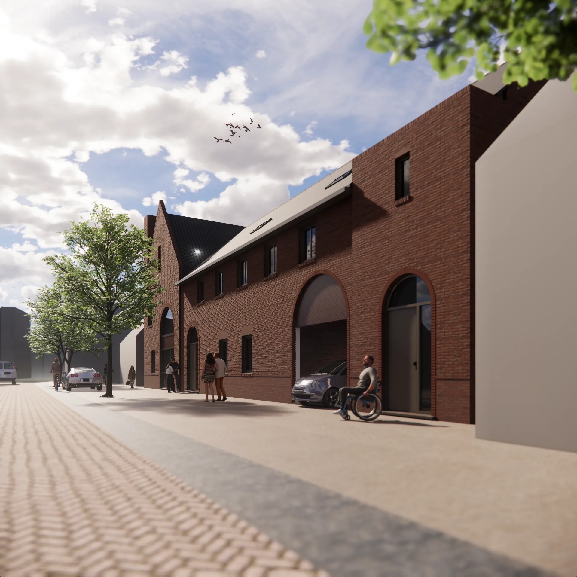 Portiekflat Schoolstraat 9 B in Moergestel