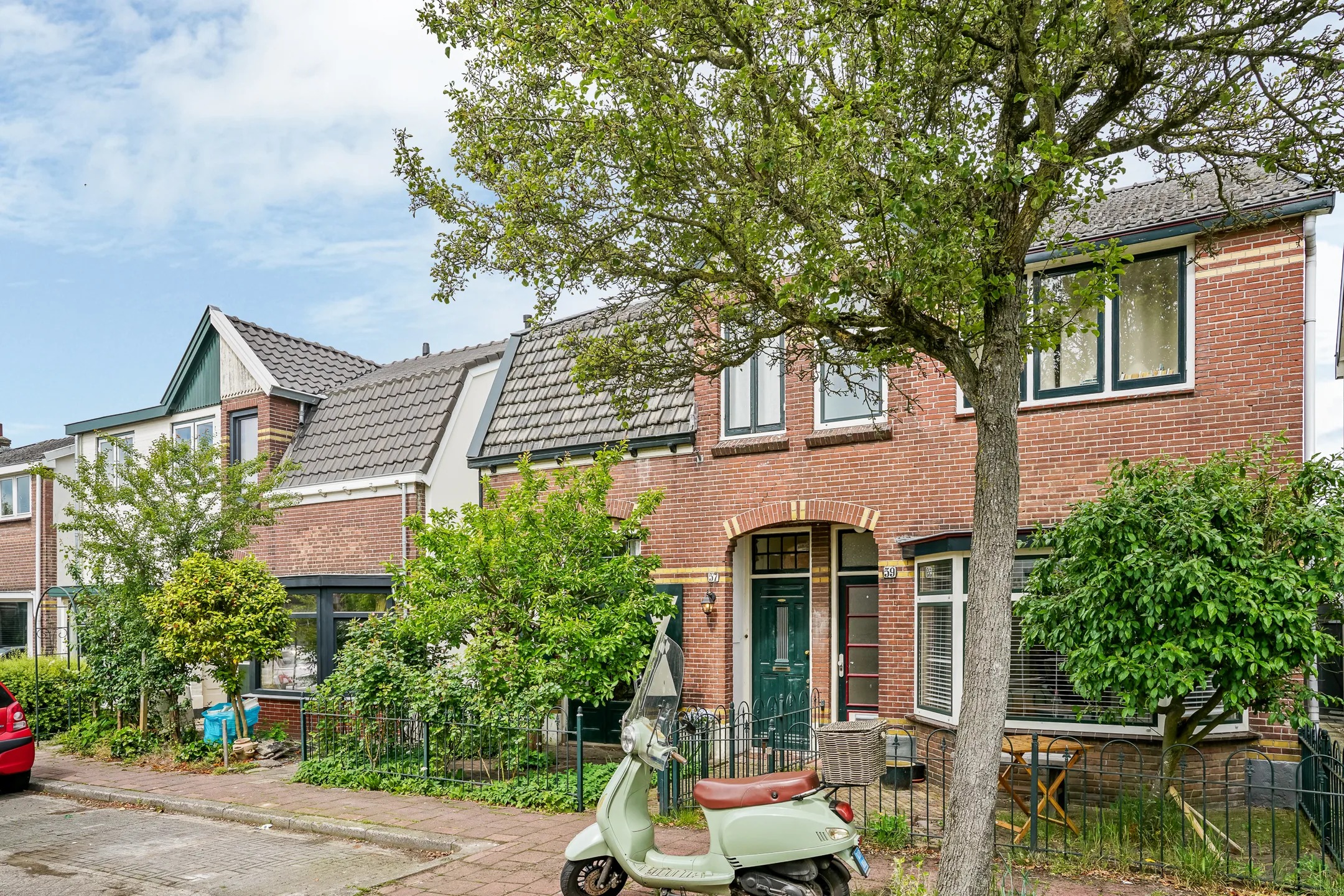 2-onder-1-kapwoning Hamerstraat 57 in Bussum