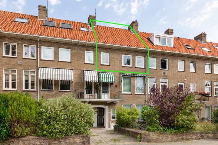 Portiekflat Eksterlaan 131 A in Haarlem