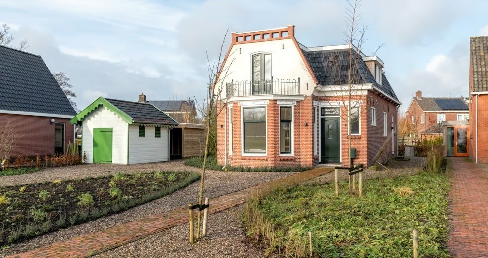 Vrijstaande woning Wiidswei 8 in Earnewâld