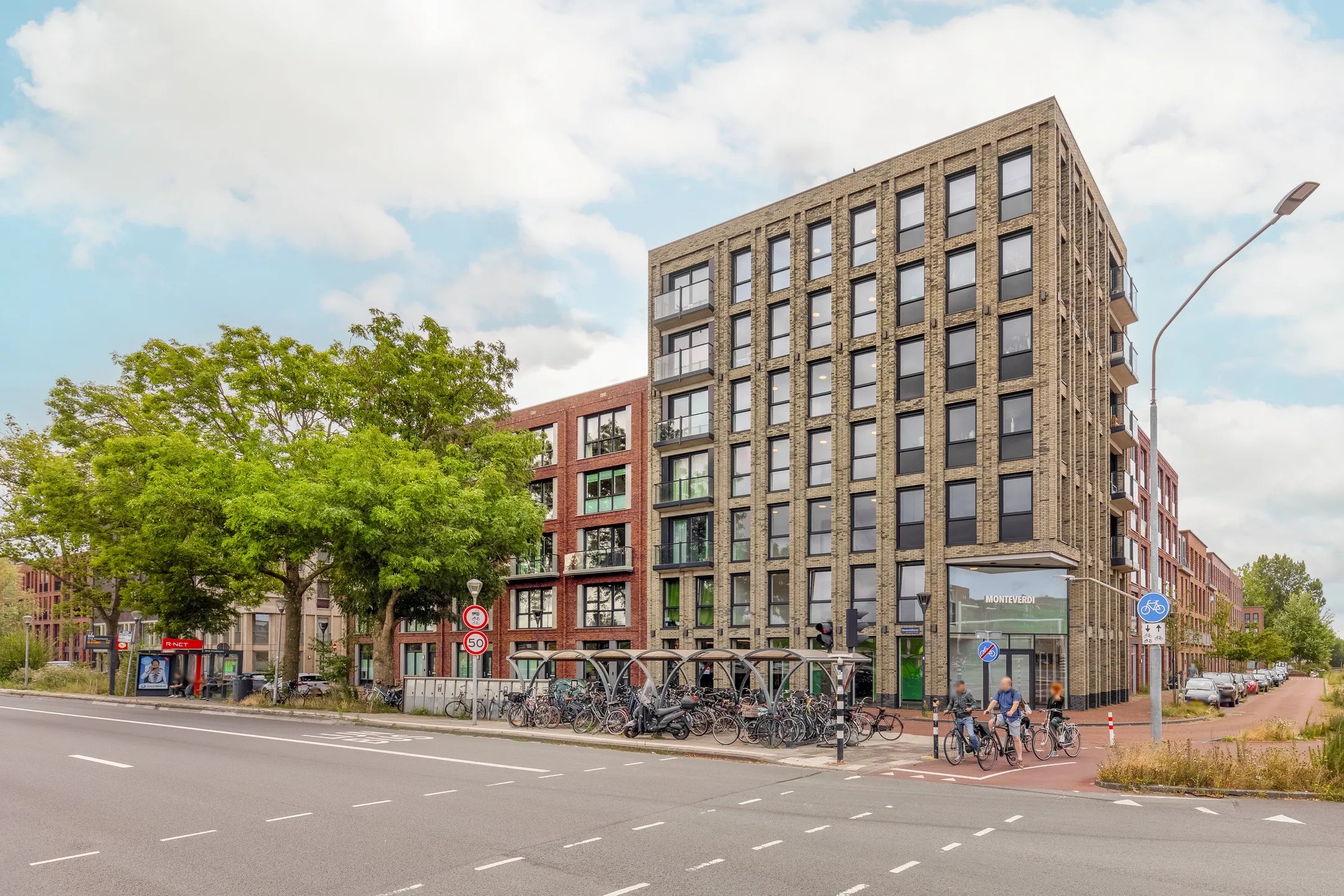 Galerijflat Monteverdistraat 62 in Haarlem