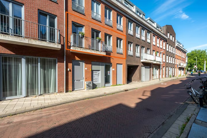 Portiekflat Gansstraat 9 A in Utrecht