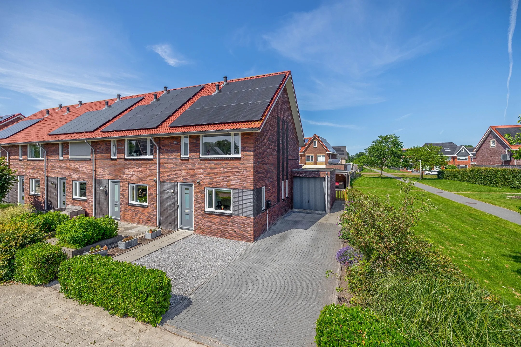 Hoekwoning Kastanjeleane 18 in Lemmer