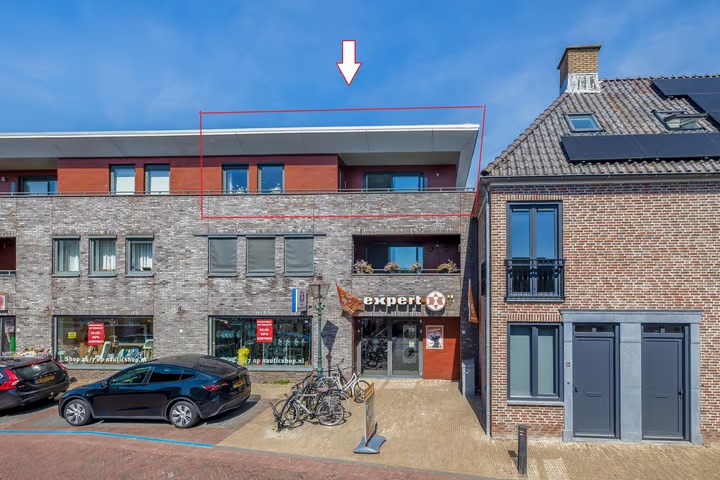 Galerijflat Nieuwedijk 16 in Lemmer