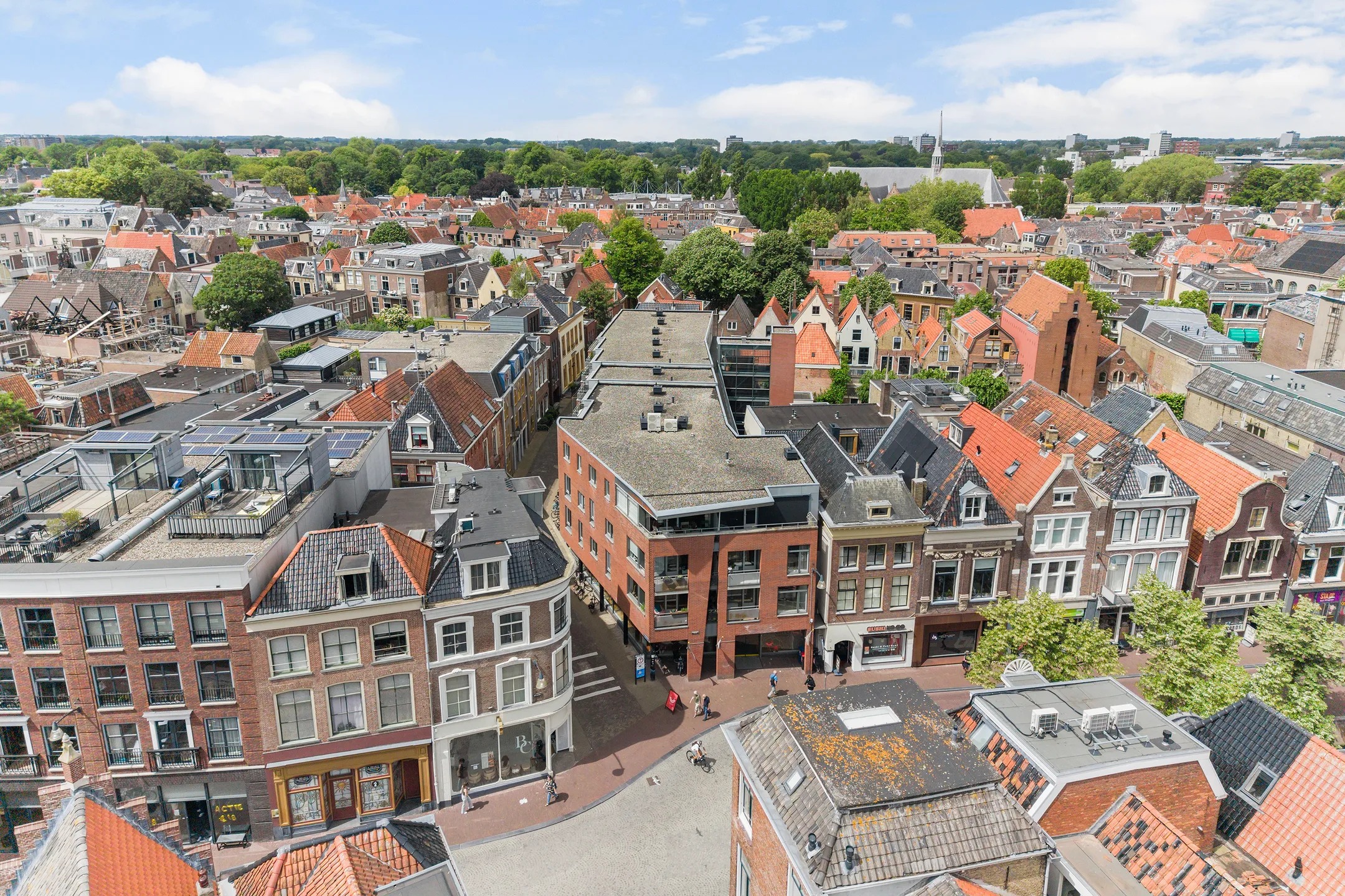 Galerijflat Minnemastraat 56 in Leeuwarden