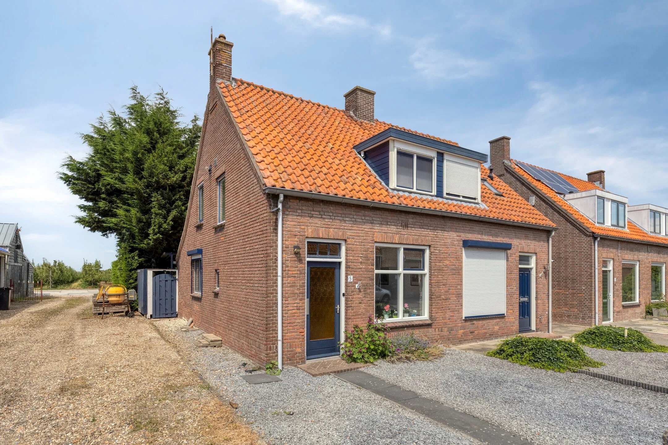 2-onder-1-kapwoning Slagtweistraat 5 in Oudelande