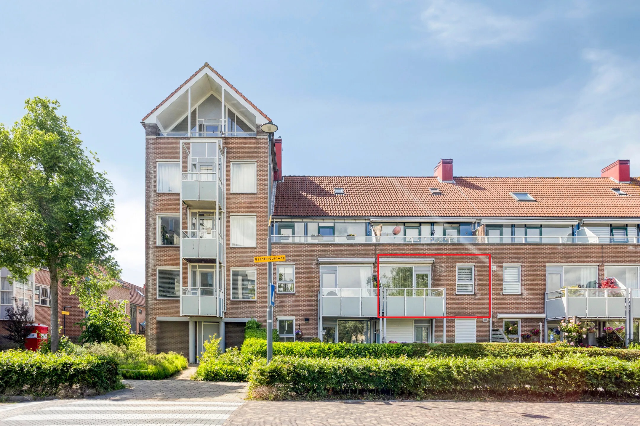 Galerijflat Geesterduinweg 128 in Castricum