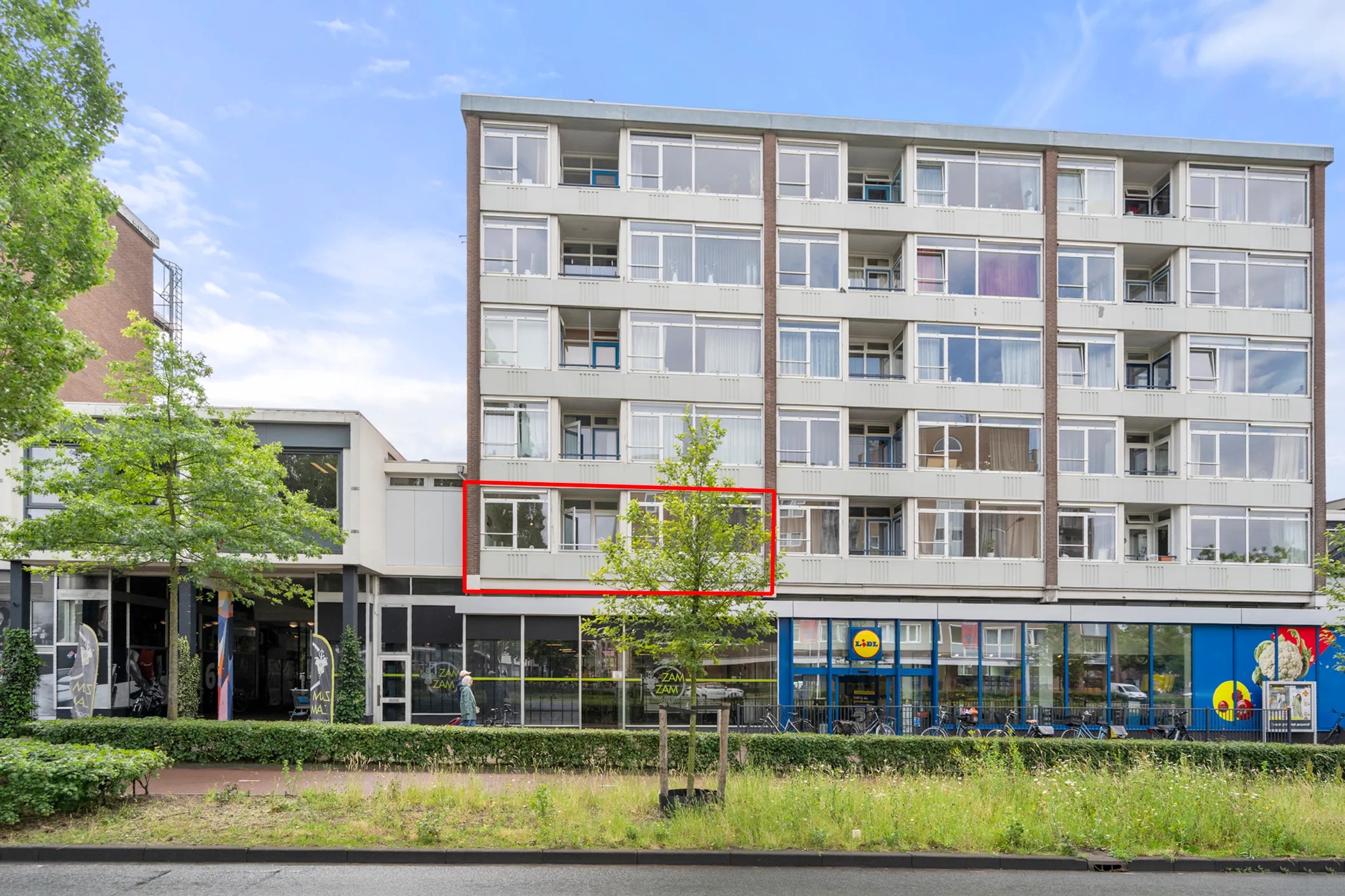 Galerijflat Gerdesstraat 43 in Wageningen