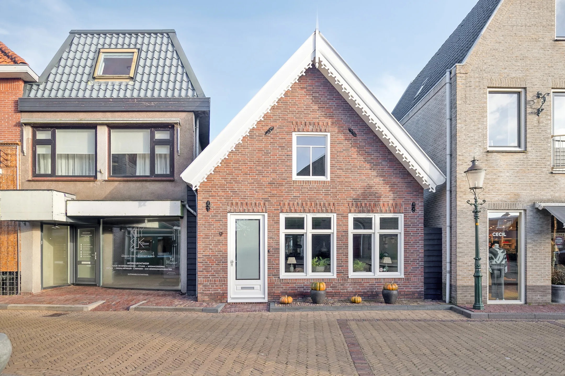Halfvrijstaande woning (bedrijfs- of dienstwoning) Hoofdstraat 9 in Hippolytushoef