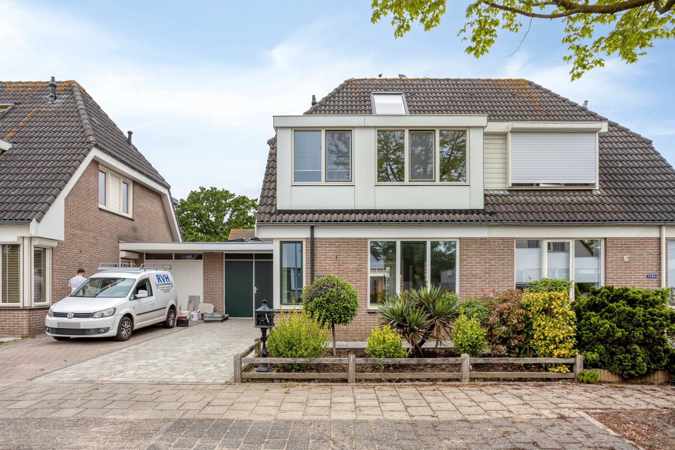 Geschakelde 2-onder-1-kapwoning Abersland 2508 in Wijchen