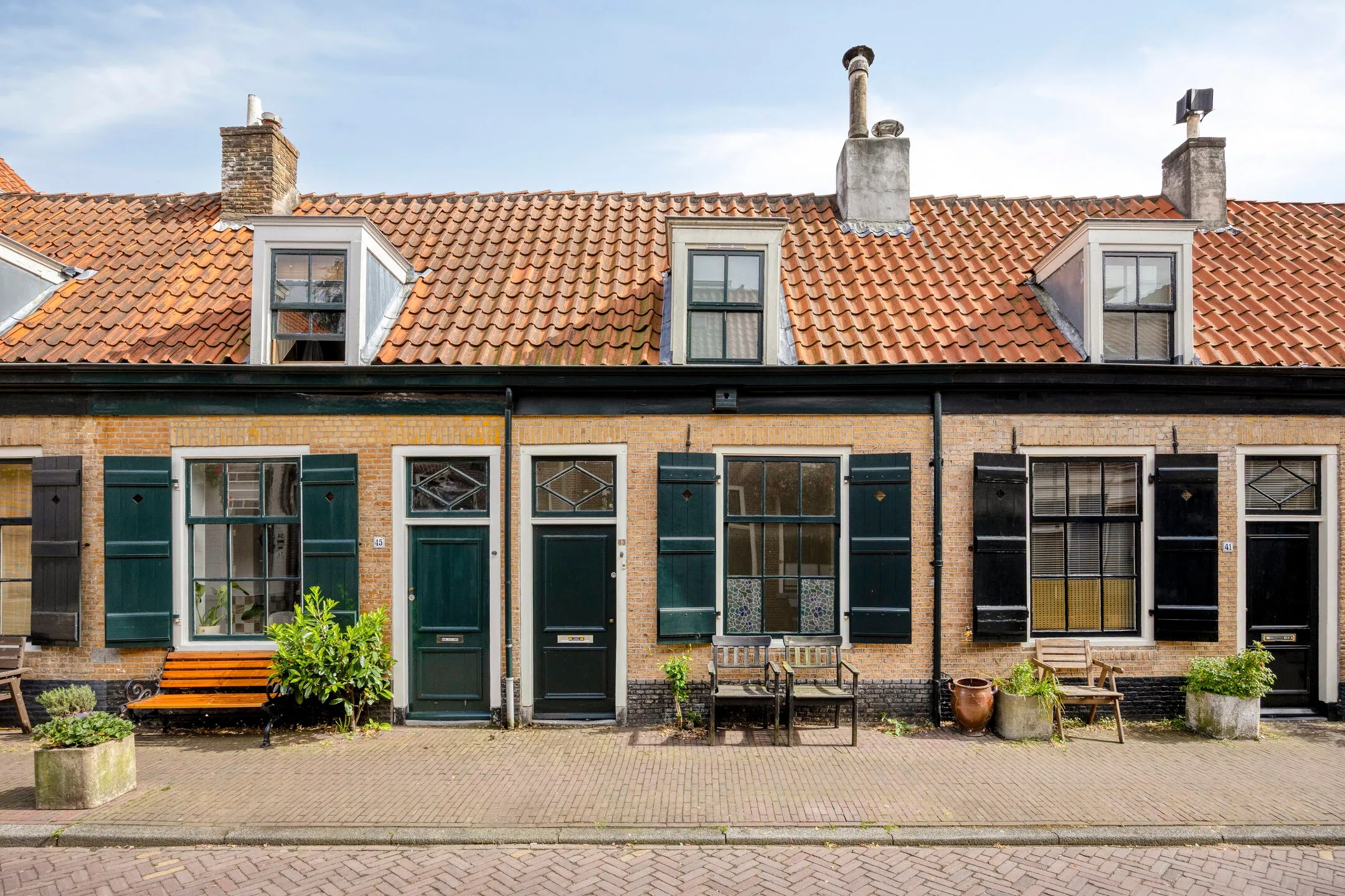 Tussenwoning Doelenstraat 43 in Delft