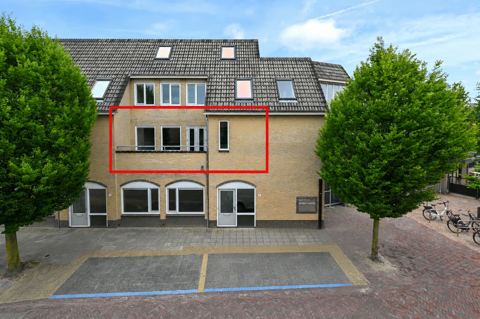 Galerijflat Achterstraat 2 A in Putten