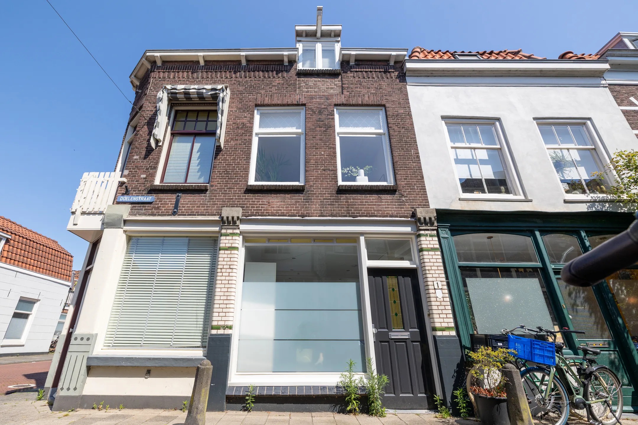Tussenwoning Doelenstraat 1 in Gouda