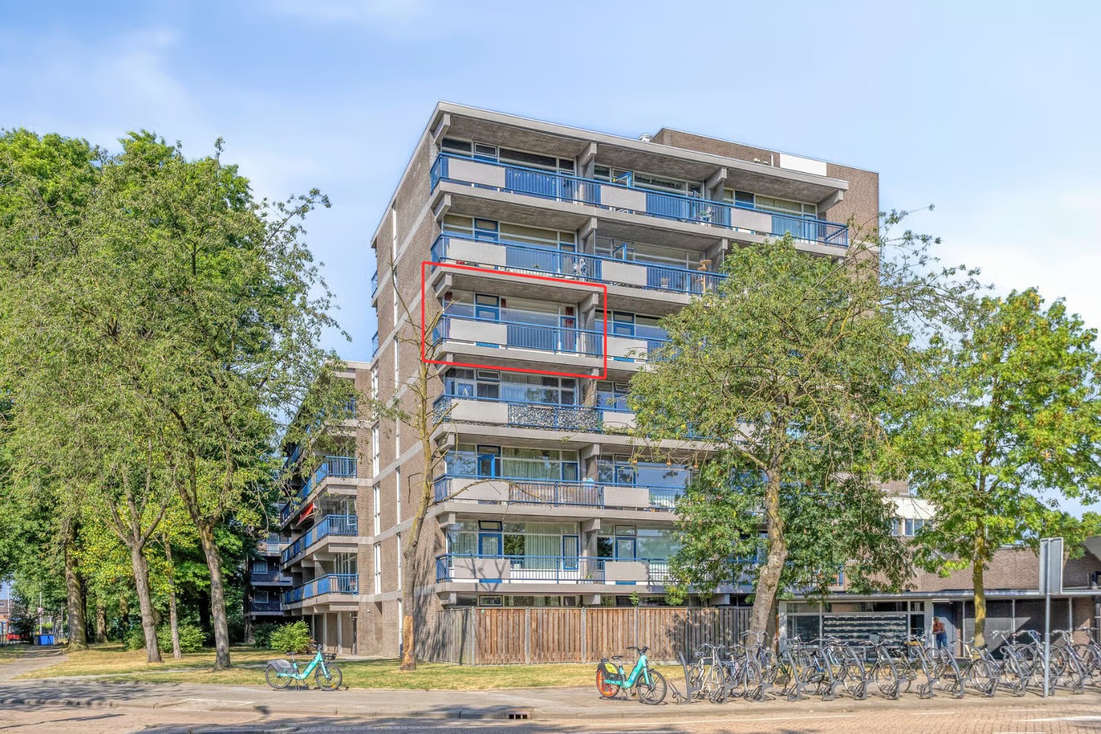 Galerijflat Kastelenplein 155 in Eindhoven