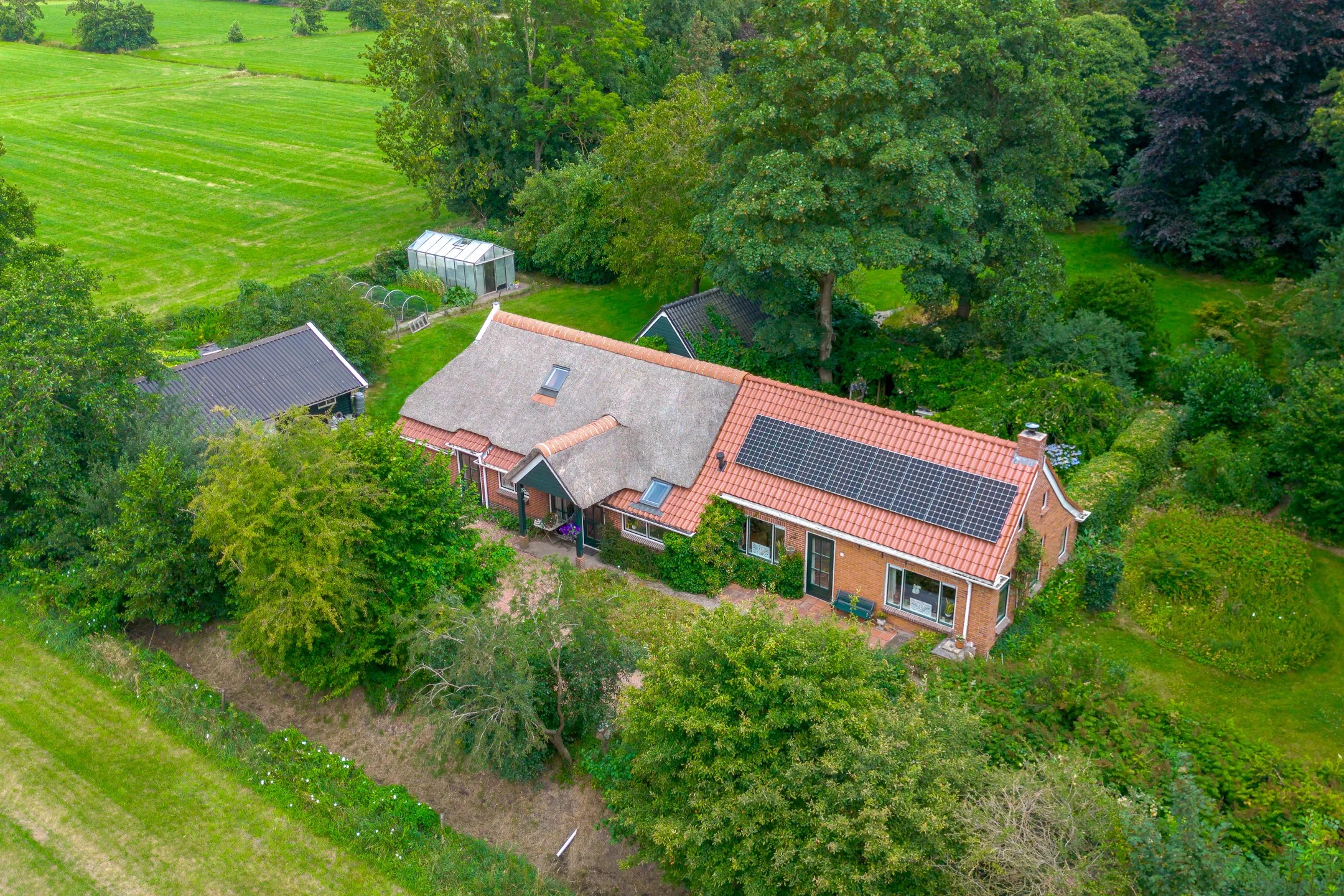 Vrijstaande woning Middenweg 1 in Boerakker