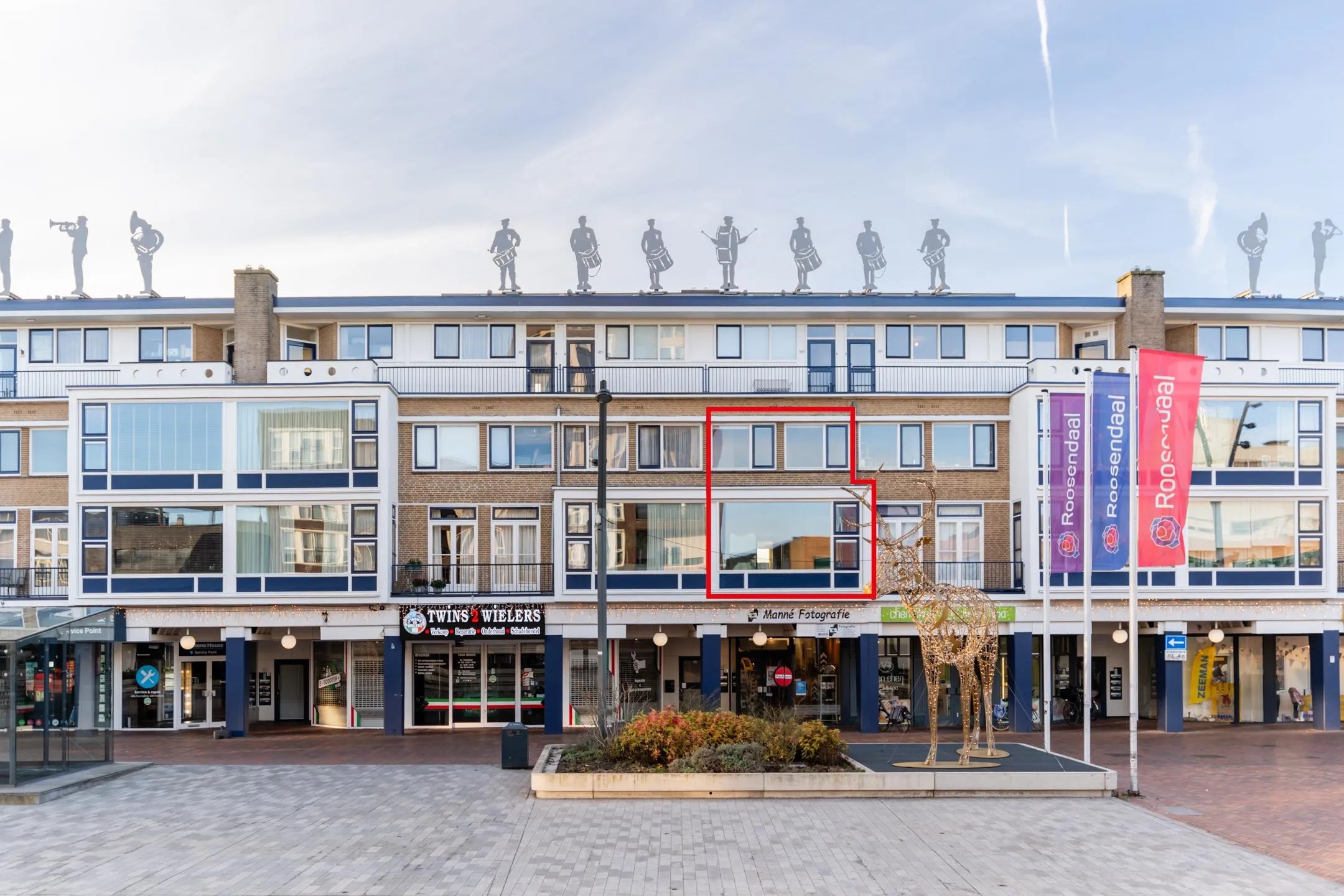 Portiekflat Nieuwe Markt 36 a in Roosendaal