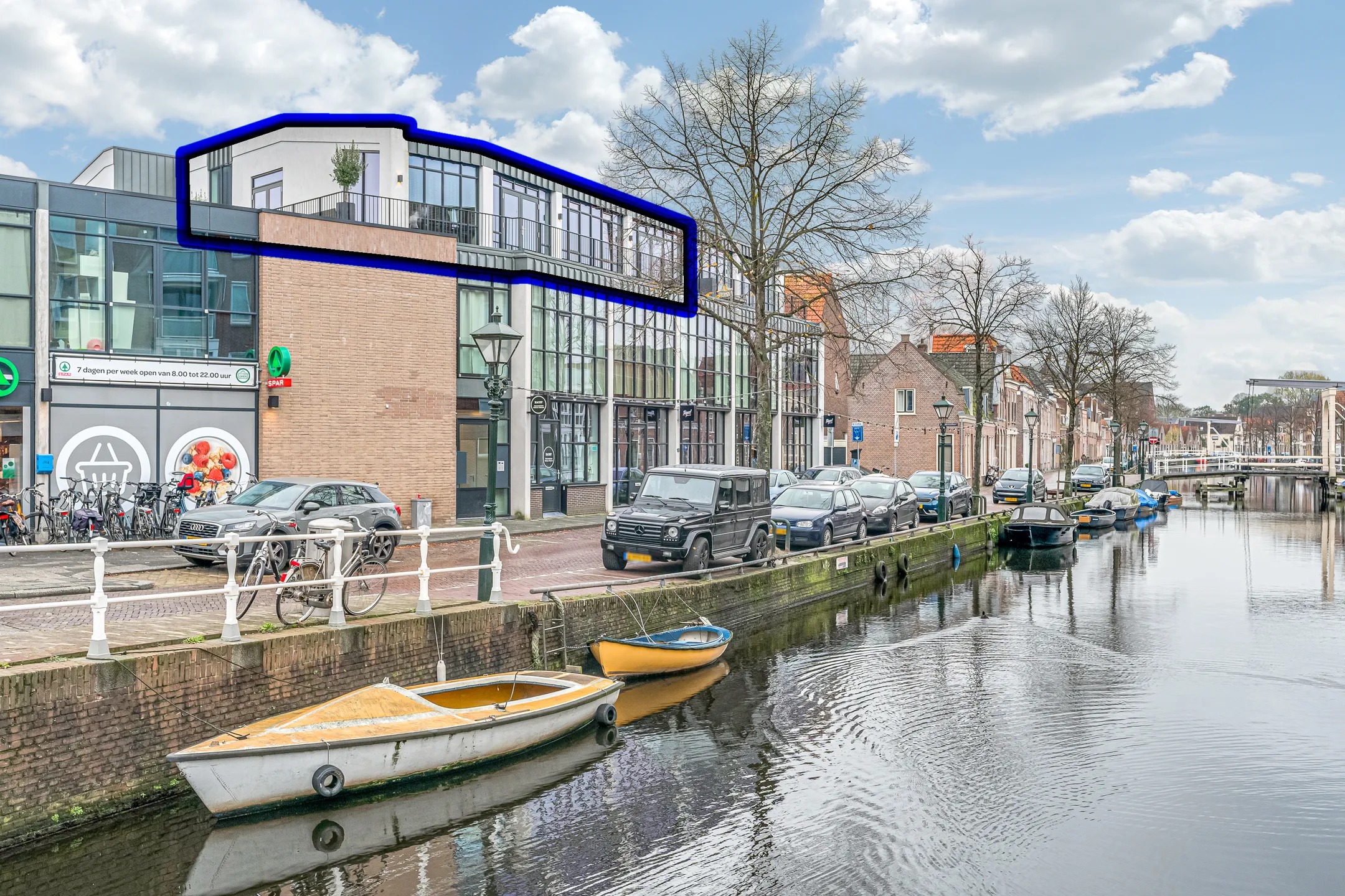 Penthouse Oudegracht 7 in Alkmaar