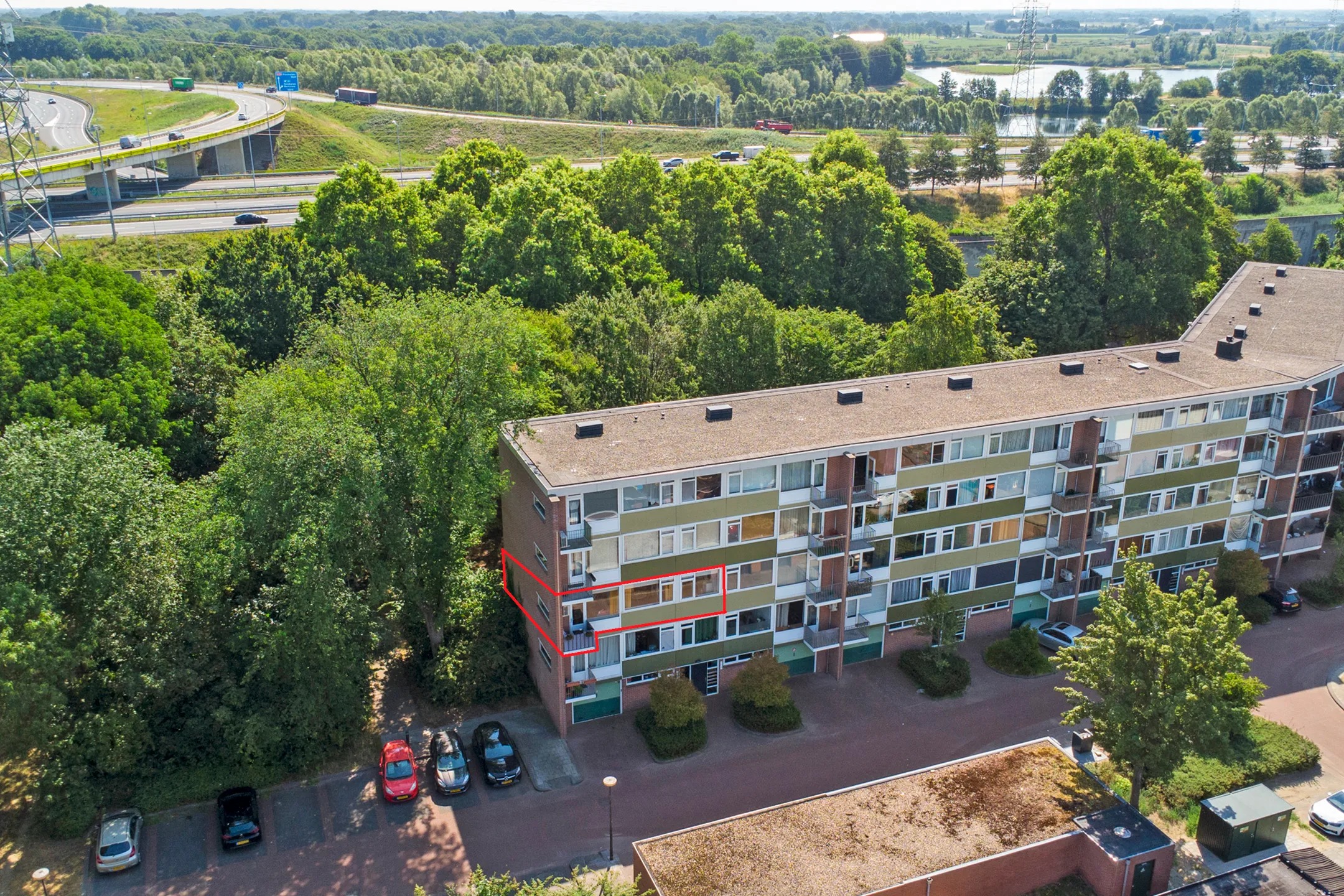 Portiekflat Lucas Gasselstraat 4 in Rosmalen
