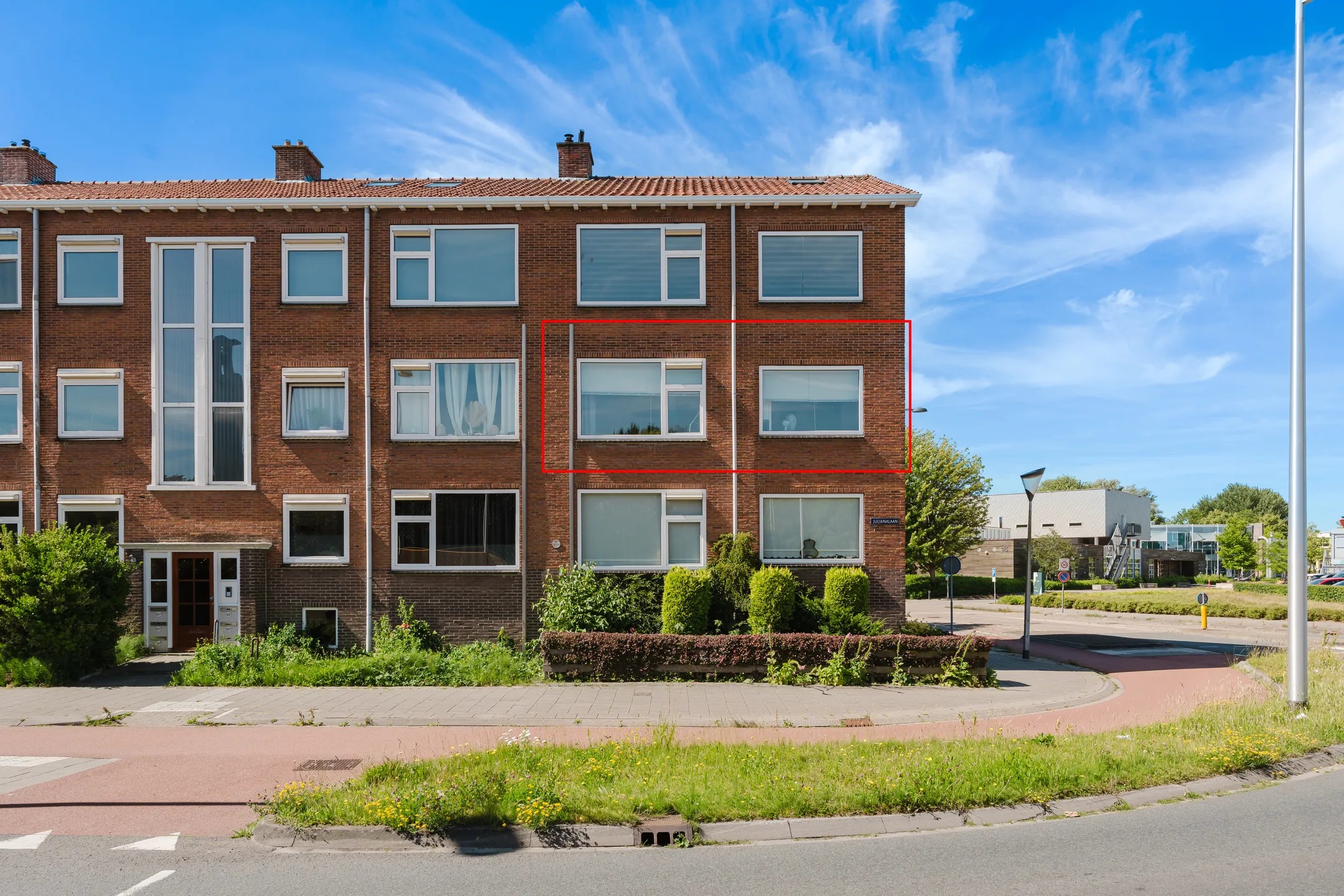 Portiekflat Surinamestraat 1 b in Leeuwarden