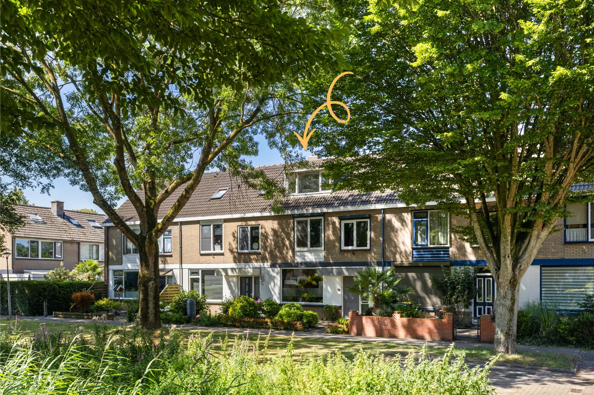 Tussenwoning Patrijsstraat 43 in Strijen