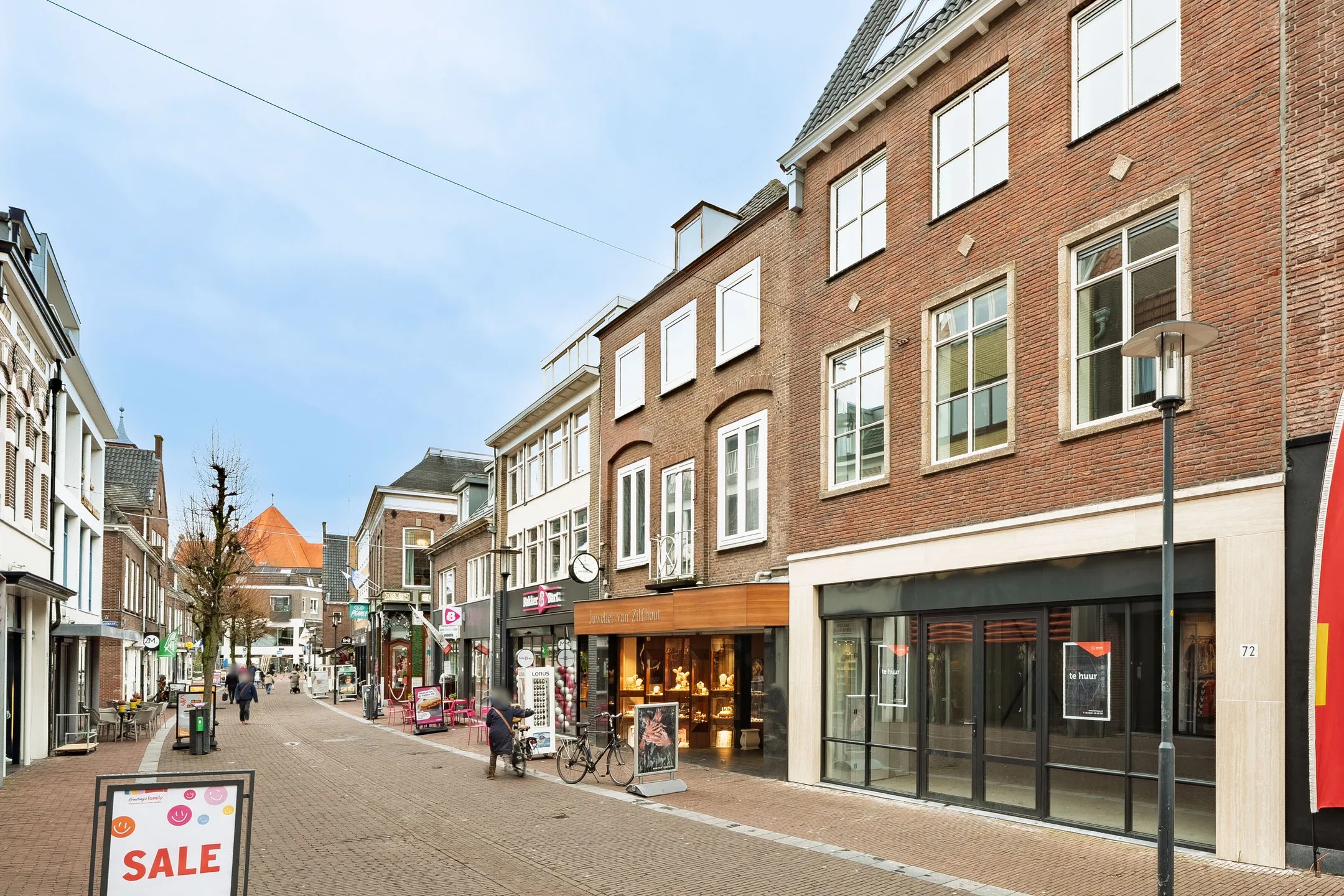 Portiekflat Herenstraat 45 in Wageningen