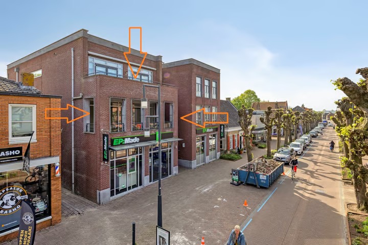 Portiekflat Marktstraat 30 A in Made