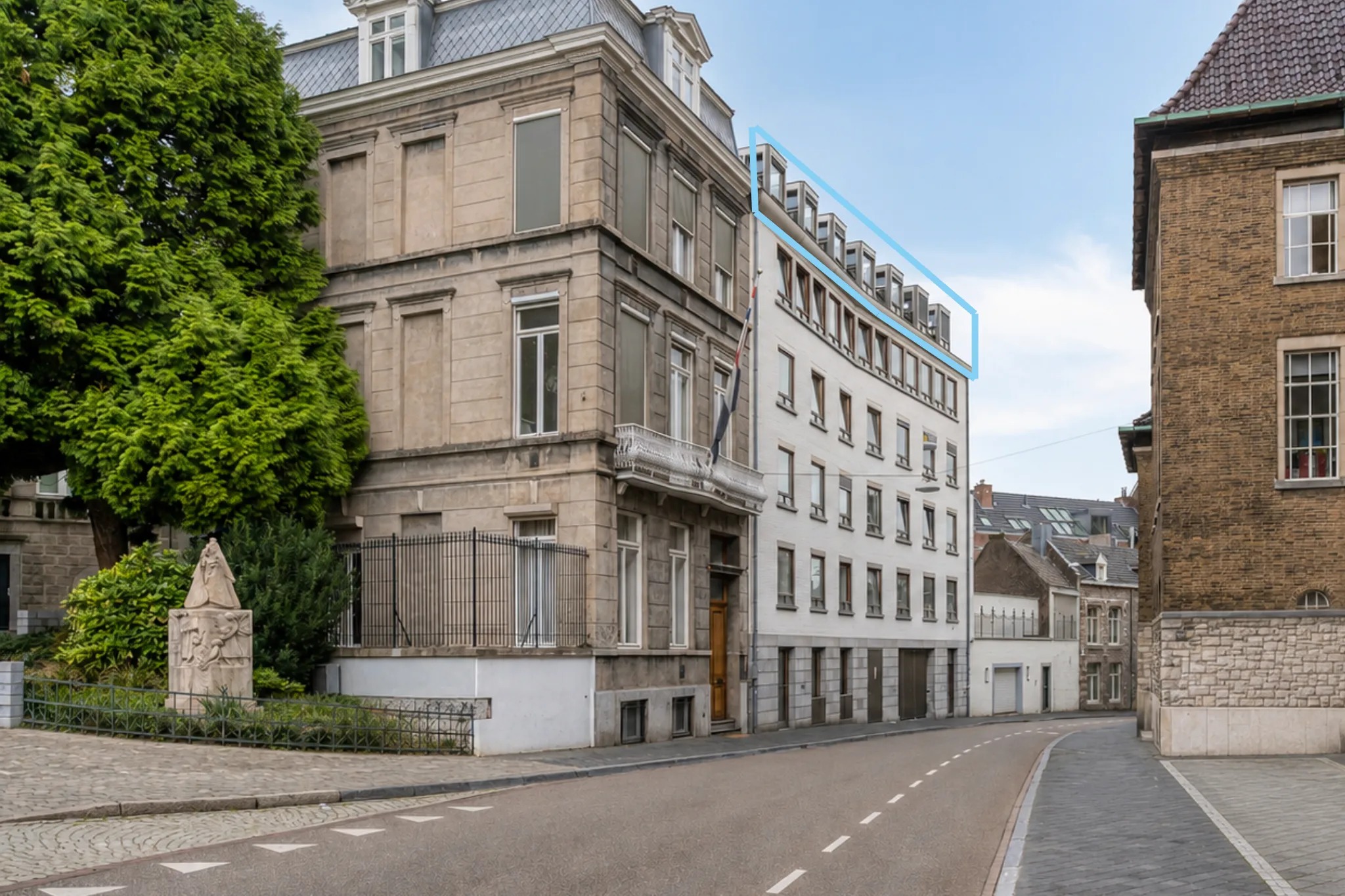 Penthouse Kanunnikencour 7 E in Maastricht