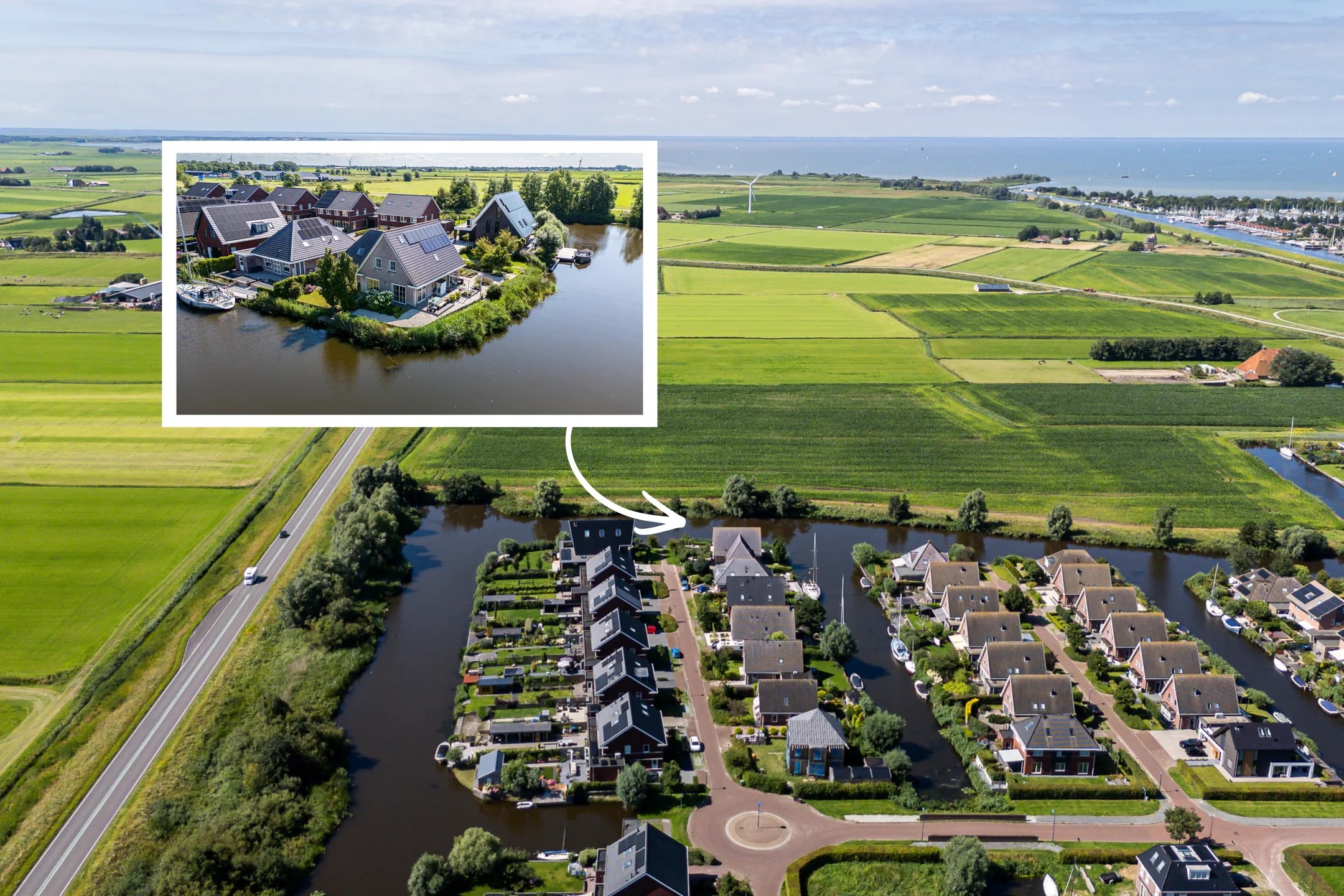 Vrijstaande woning Hans Deinumstrjitte 14 in Workum