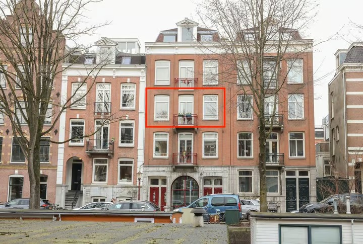 Tussenverdieping Jacob van Lennepkade 4 2 in Amsterdam
