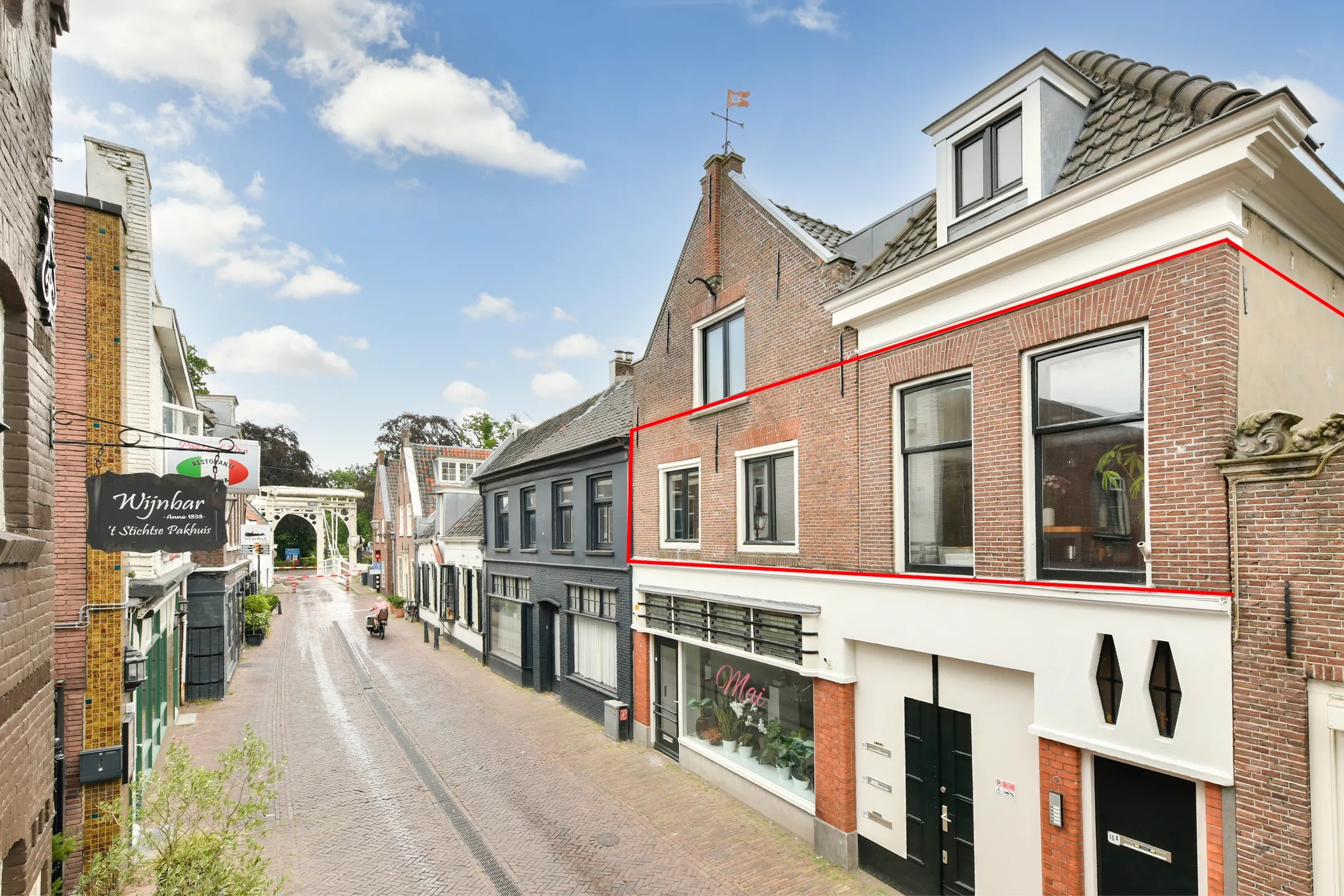 Bovenwoning Brugstraat 10 a in Breukelen