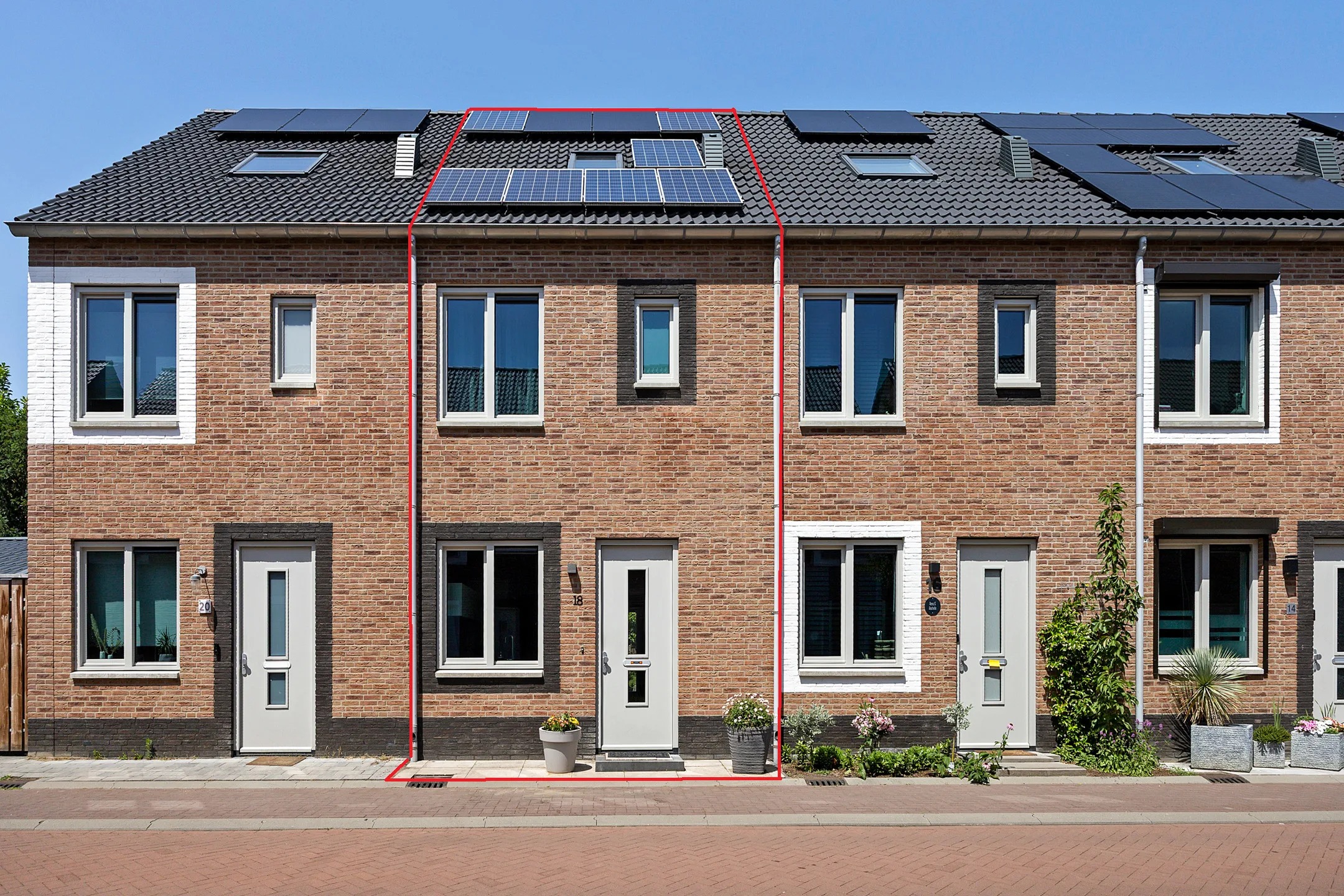 Tussenwoning Hof van Fort 18 in Oss