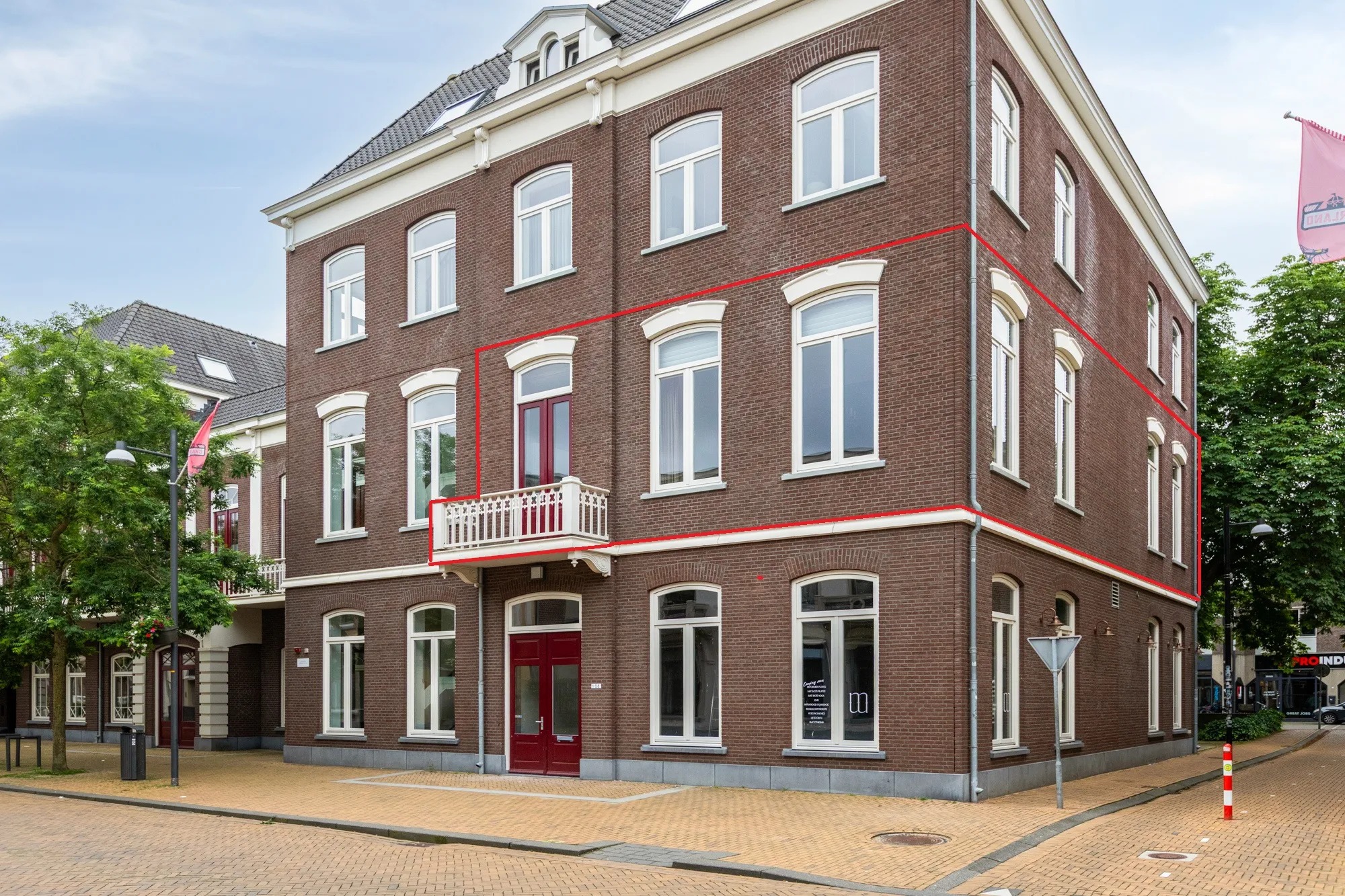 Portiekflat Burgemeester van Nispenstraat 7 02 in Doetinchem