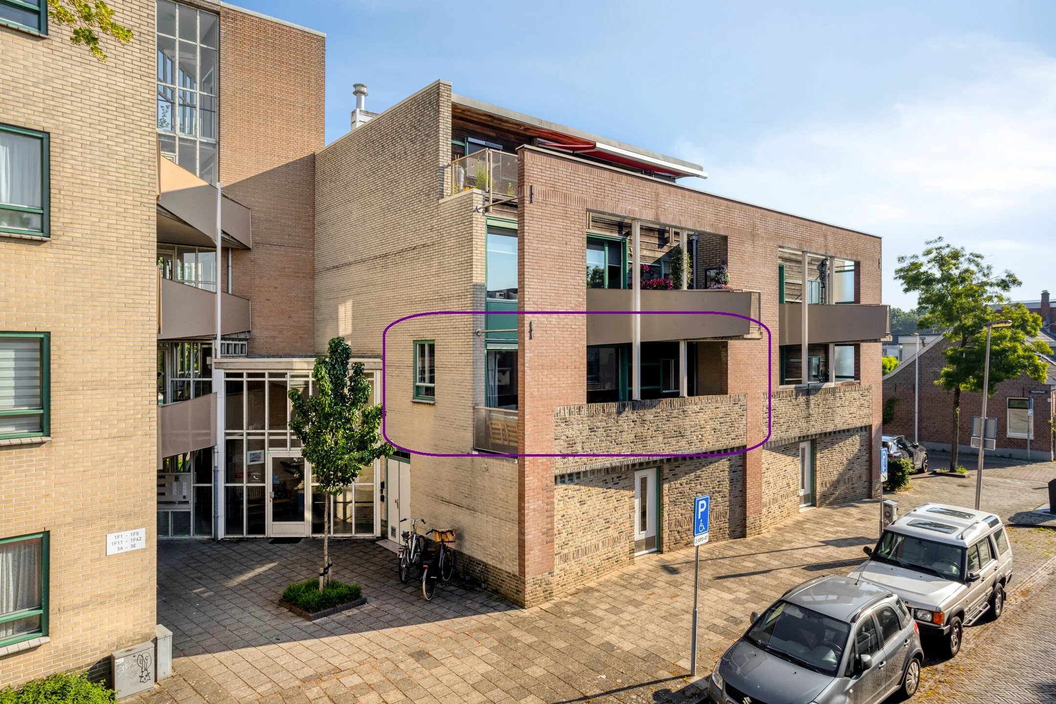 Galerijflat Schoolstraat 3 A in Deventer