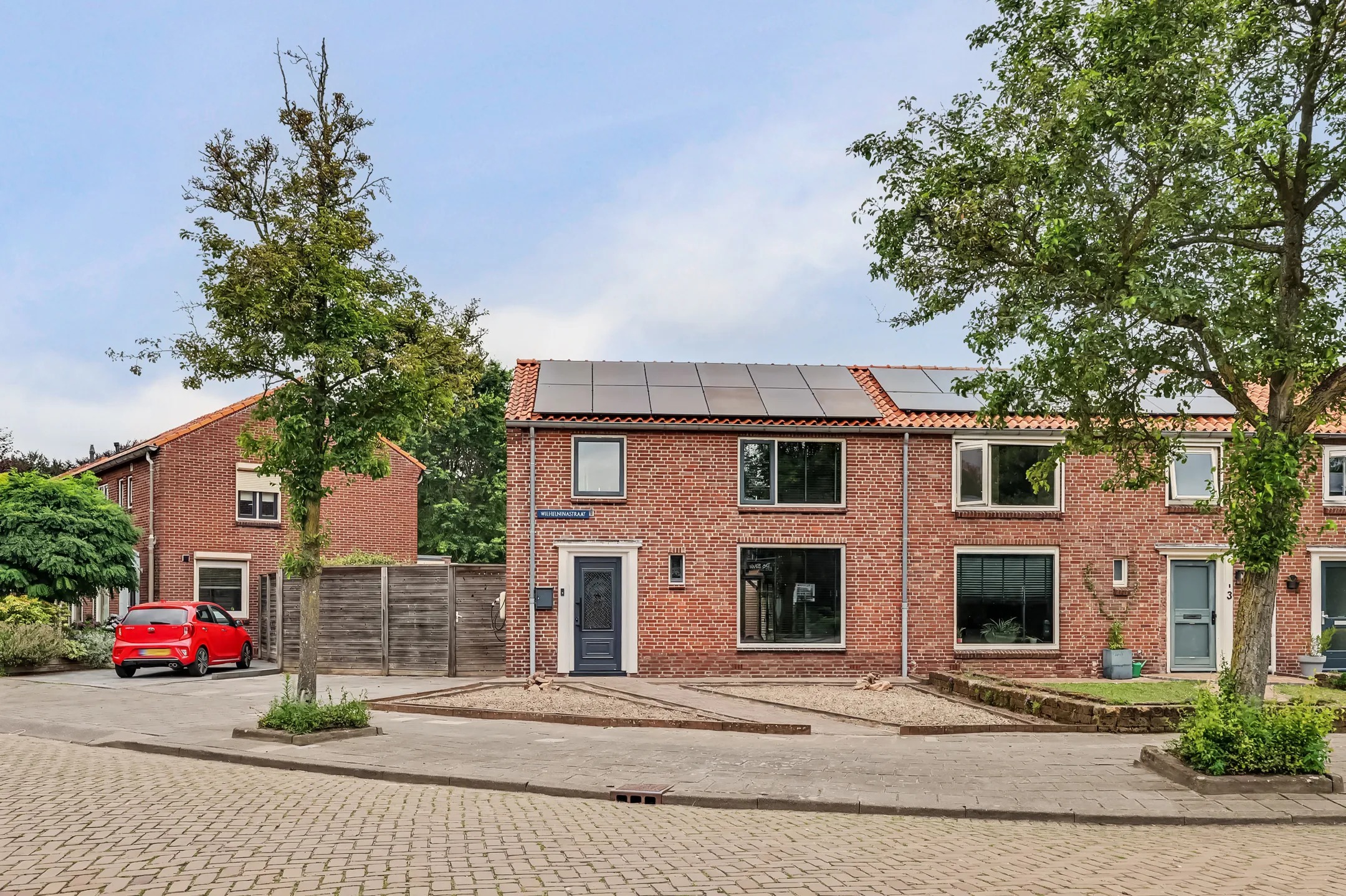 Hoekwoning Wilhelminastraat 1 in Waspik