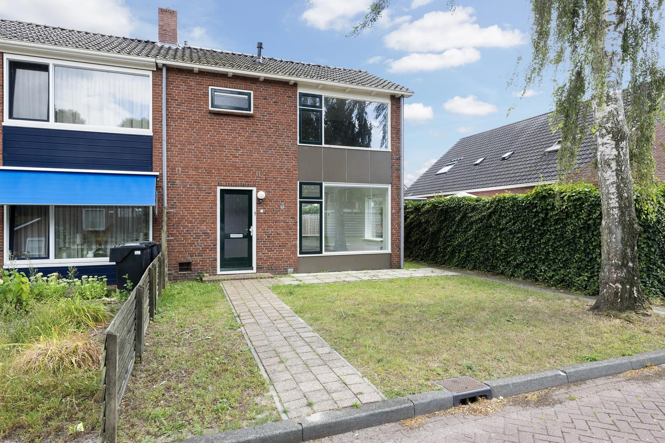 Hoekwoning Berkenlaan 21 in Nieuwe Pekela